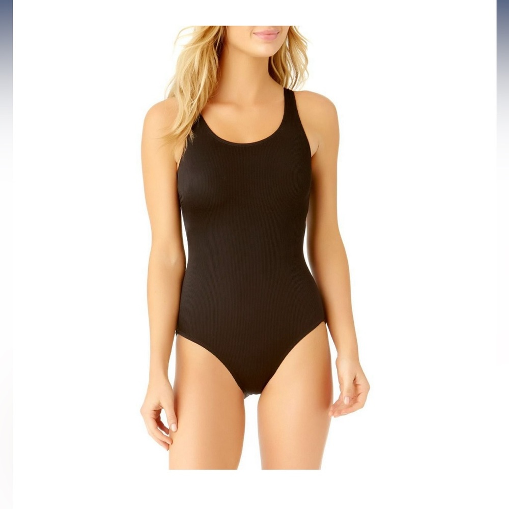 Catalina Women's Ribbed One Piece Swimsuit